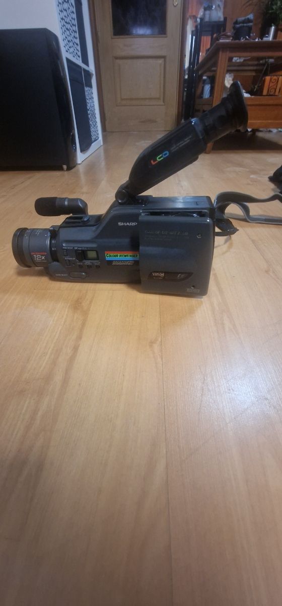 Cámara video antigua de colocionismo