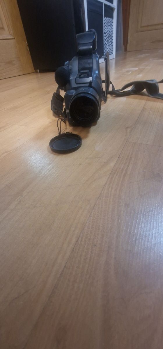 Cámara video antigua de colocionismo