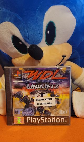 Juego ps1 world destruction league warjet precint.