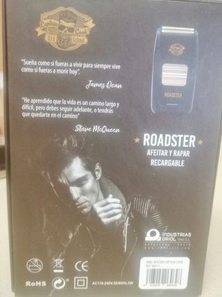 Máquina de Barbear Roadster