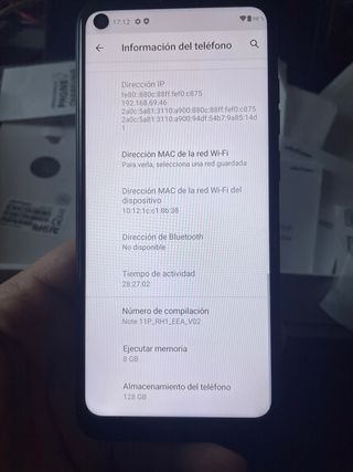 Teléfono Ulefone Note 11P