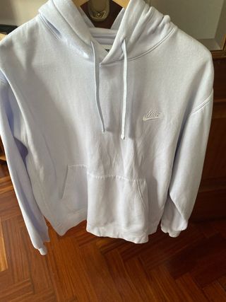 Sudadera nike blanca talla M. medidas en las fotos