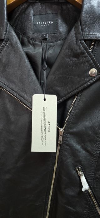 Chaqueta de cuero SELECTED FEMME - ¡Nueva etiqueta