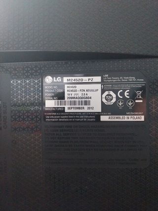 TV LG full hd m2452d