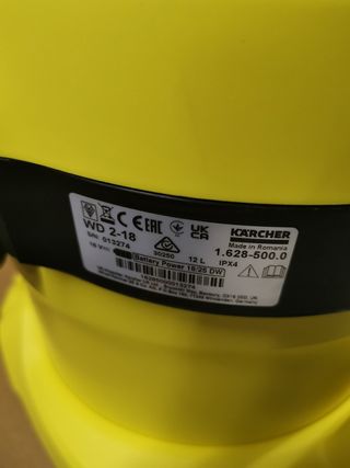 Aspirador karcher 18v sin bateria