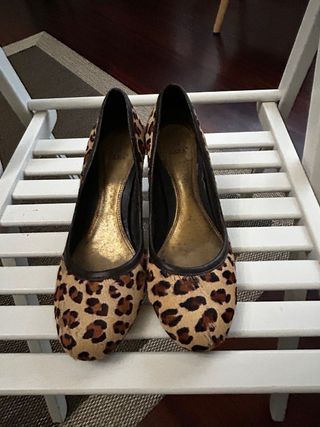 Zapatos Zara animal print 37