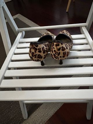 Zapatos Zara animal print 37