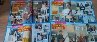 Lote fotonovelas y posters Telenovela