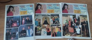 Lote fotonovelas y posters Telenovela
