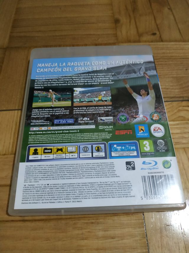 Grand Slam Tennis 2 ps3