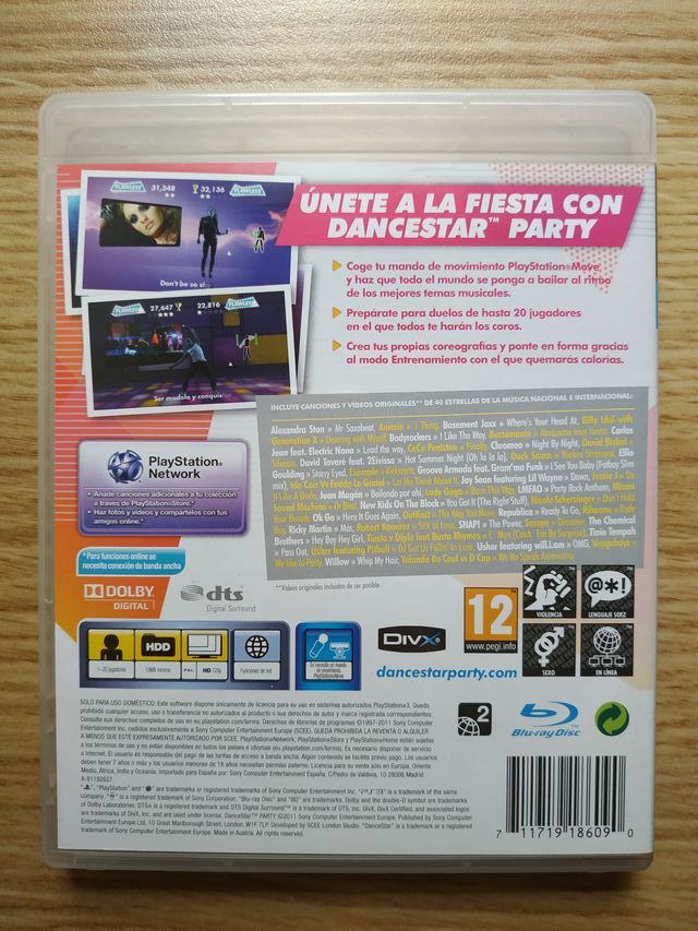 Dancestar Party ps3
