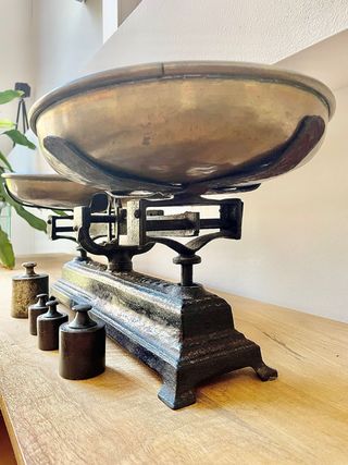 Balanzas antiguas decorativas