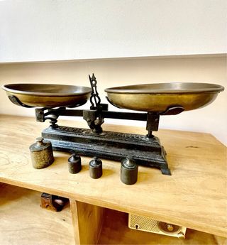Balanzas antiguas decorativas