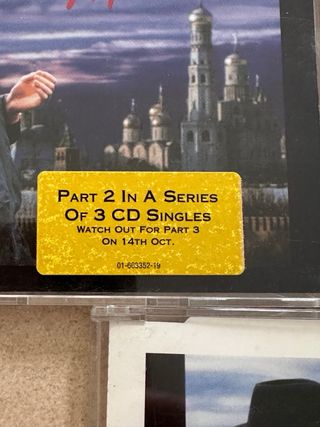 MICHAEL JACKSON “Stranger in Moscow” 3 cds lote