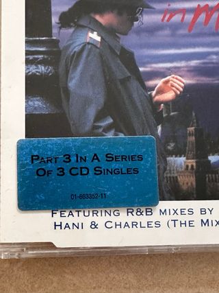 MICHAEL JACKSON “Stranger in Moscow” 3 cds lote