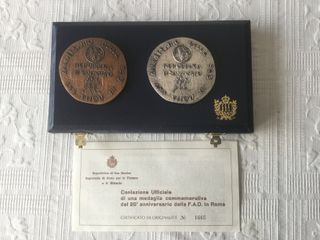 medaglia commemorativa 25° anniversario FAO
