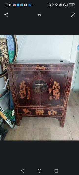 Vendo  mueble comoda oriental.