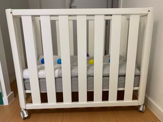 Mini cuna colecho 50x90 cm blanca