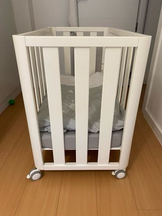 Mini cuna colecho 50x90 cm blanca