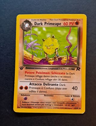 Card Mankey-Dark Primeape 1ed