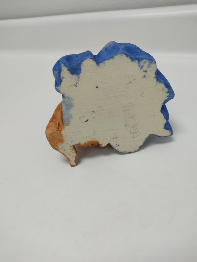 Figura niña sentada con perro colecionismo