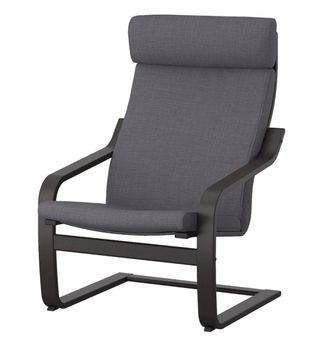 Sillón Poang Ikea negro