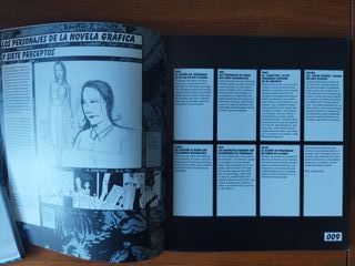 Diseño de personajes para novela gráfica.