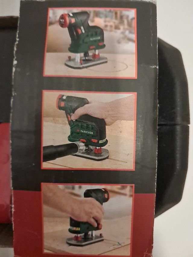 Fresadora recargable, batería y cargad