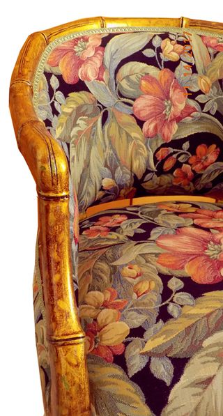 BUTACA DE BAMBÚ DE FINALES DEL XIX.