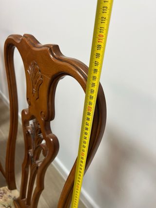 Mesa 10 sillas  2 sillones comedor vintage