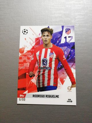 Riquelme topps total football atlético 