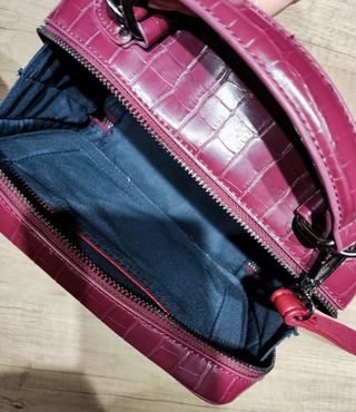 Bolso de calle con asa y bandolera