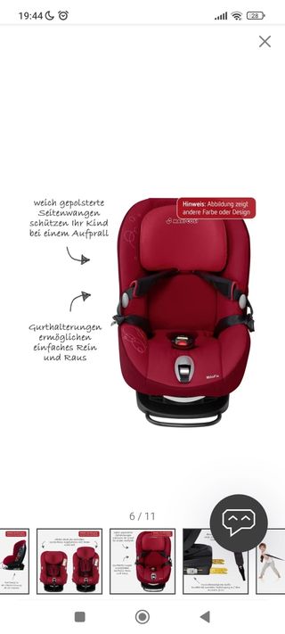 Sillita Bebeconfort Milofix