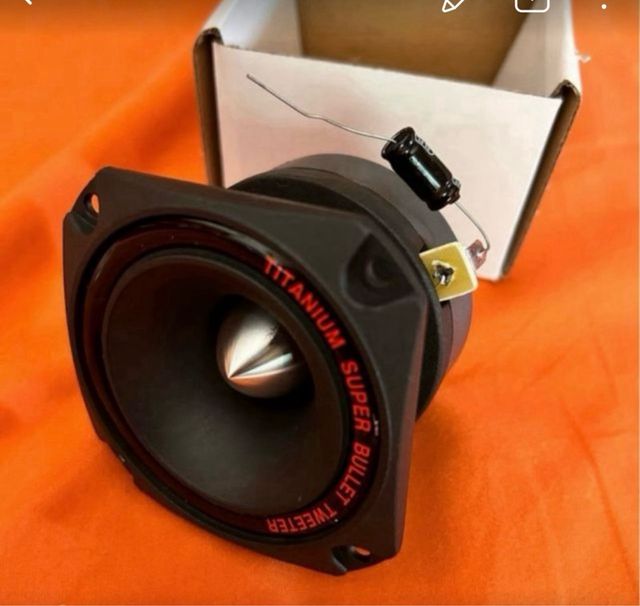 4 Super tweeters bala de titanio 3