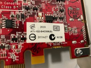 Tarjeta grafica ATI Fire MV2260 doble displayport