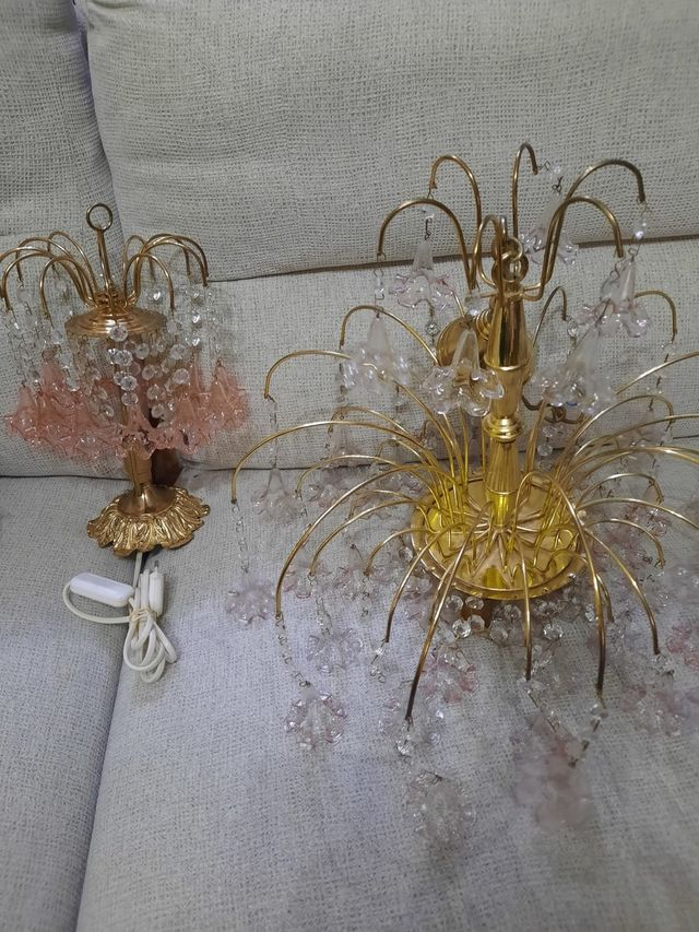 Lampara techo y mesa