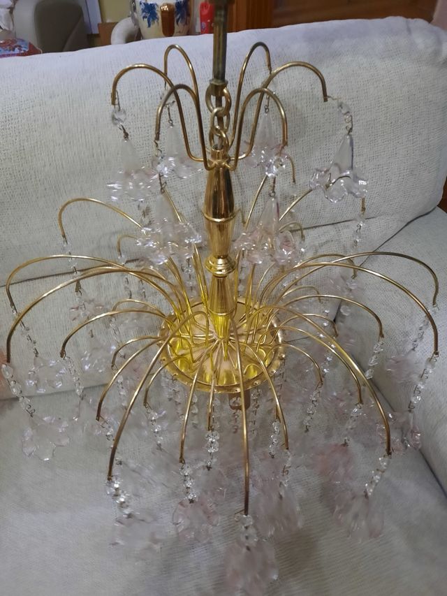 Lampara techo y mesa