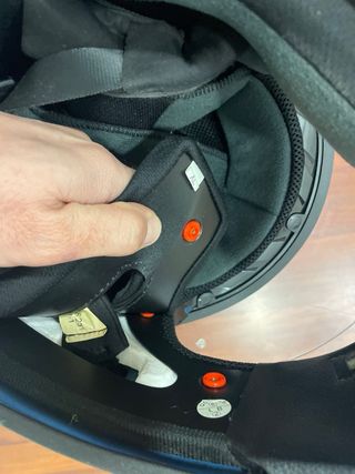 Casco moto XL LS2 azul