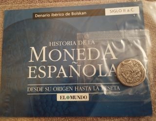 Colección Historia moneda española.