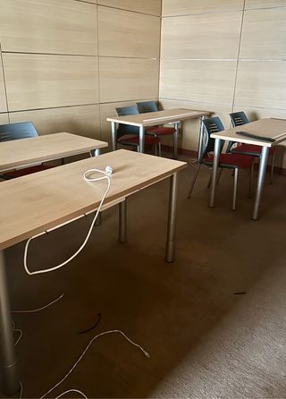 Mesas escritorio+sillas