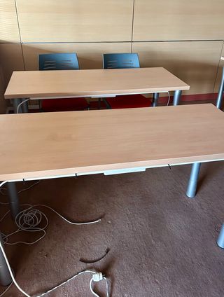 Mesas escritorio+sillas