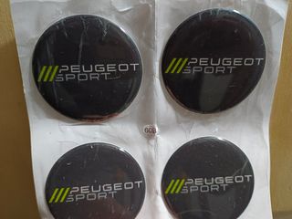 Exclusivos emblemas llanta Peugeot sport 