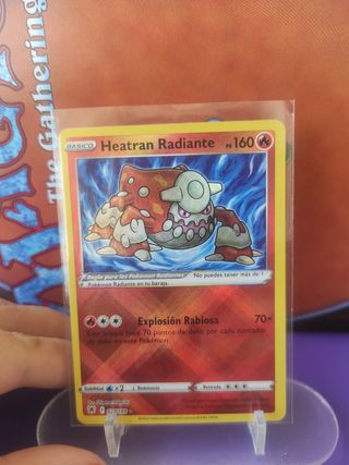Heatran radiante Carta Pokémon Español