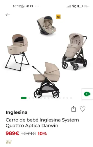 Trio inglesina aptica