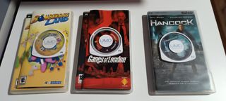 Juegos y películas PsP