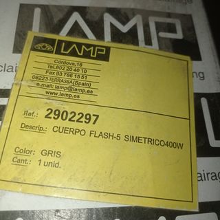 Focos lamparas exterior industrial