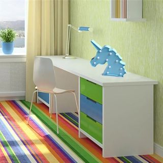 Lampara LED decorativa de unicornio