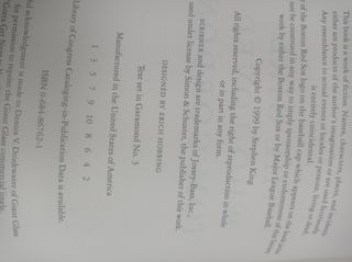 Stephen King Then Girl Who loved Tom Gor