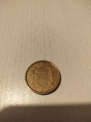 Monedas de 100 pesetas del año 1990