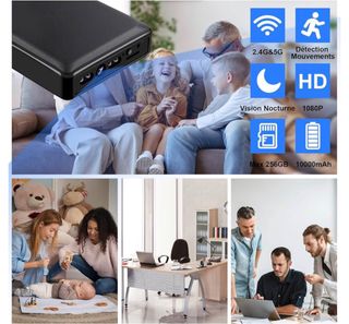 MINI CAMARA ESPIA POWERBANK